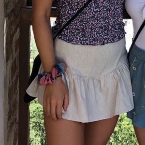 Zara mini skort size XS